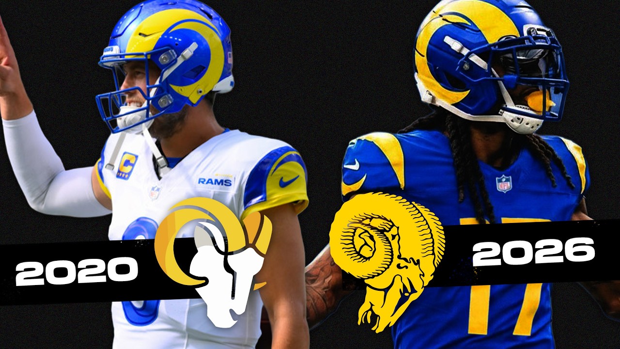 Los Angeles Rams Reveal New Logos Based On Uniforms From Past to Present