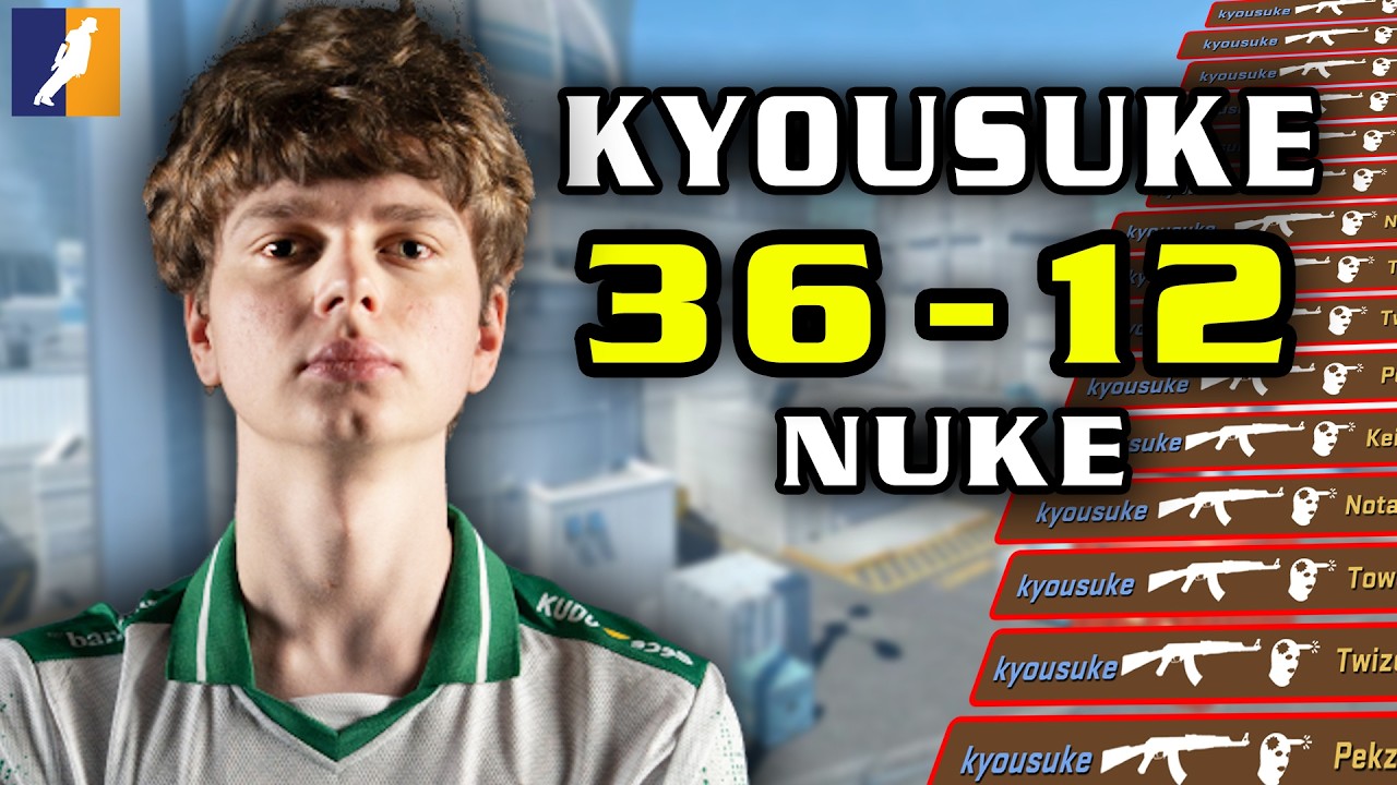[POV PEEK] kyousuke (36-12) | Nuke | Faceit Ranked | Mar 16, 2026 - YouTube