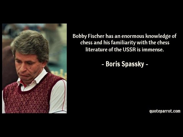 Boylston Chess Club Weblog: Boris Spassky always the sportsman.