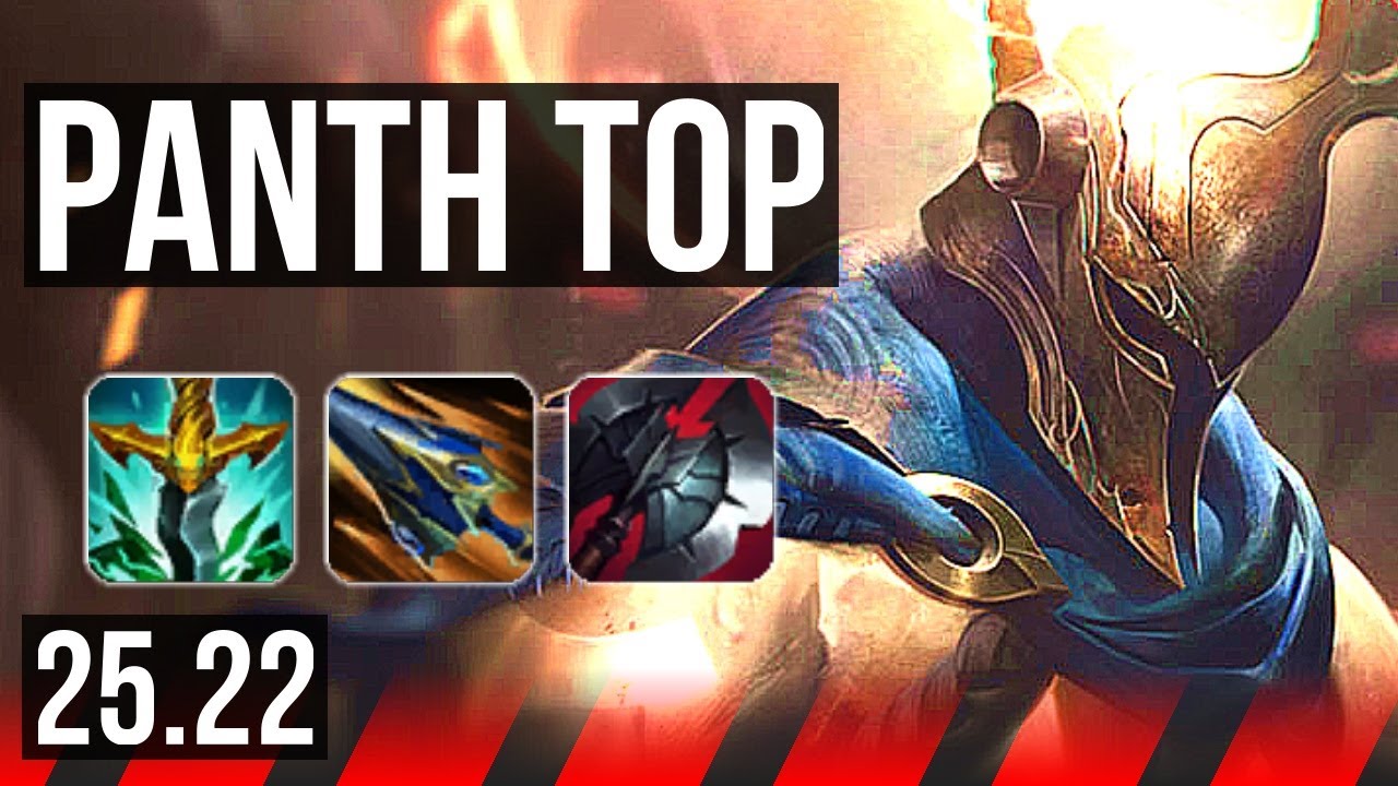 PANTHEON vs AMBESSA (TOP) | 11/2/2, Godlike | EUW Master | 25.22