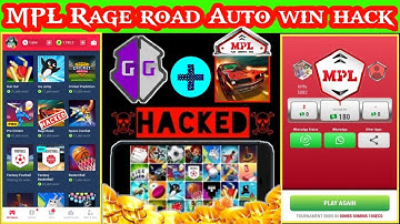 MPL  Rage Road Auto Win Hack || MPL New Mod Apk || MpL All games Hacked 2020 #alok
