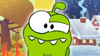 Stagioni Con Om Nom | Stagioni In Italiano | Cartoni Animati | Impara L'Italiano Con Om Nom