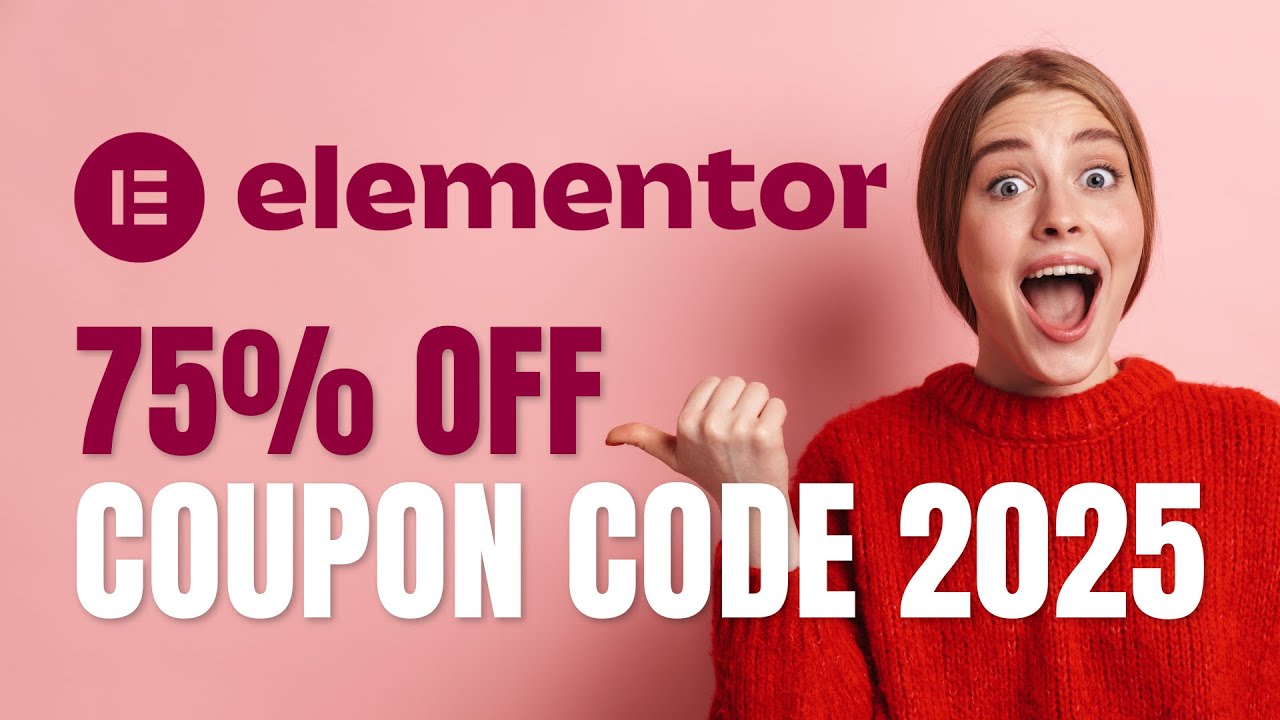 Elementor Pro Discount Code Elementor Discount Codeš„Elementor Coupon Codeš„Elementor Pro Promo Code ...