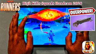 New SPIRE AR & LANCEHEAD PISTOL is Broken! π± iPad Air M4 11 Handcam Squads Victory Gameplay! π