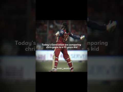 The Danav of Cricket - Chris Gayle ☠️ #cricket #chrisgayle #trending #fyp