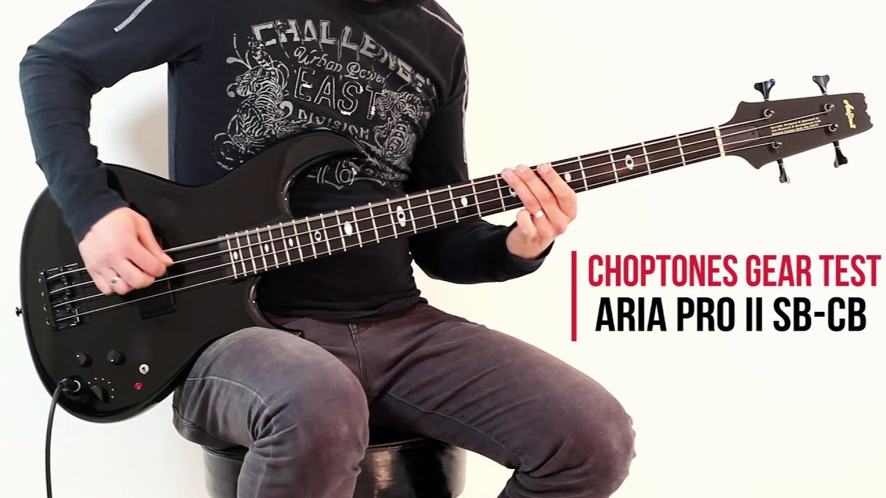 Aria SB-CB Bass (Cliff Burton) - Metallica Medley & Playthrough - YouTube