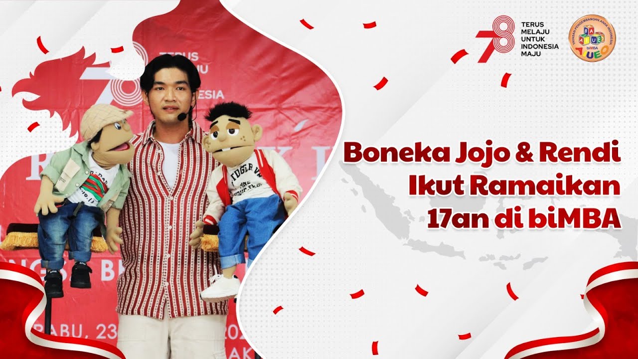 PENAMPILAN BONEKA JOJO, RENDI DAN KAK TENGGO BIKIN NGAKAK!!!!