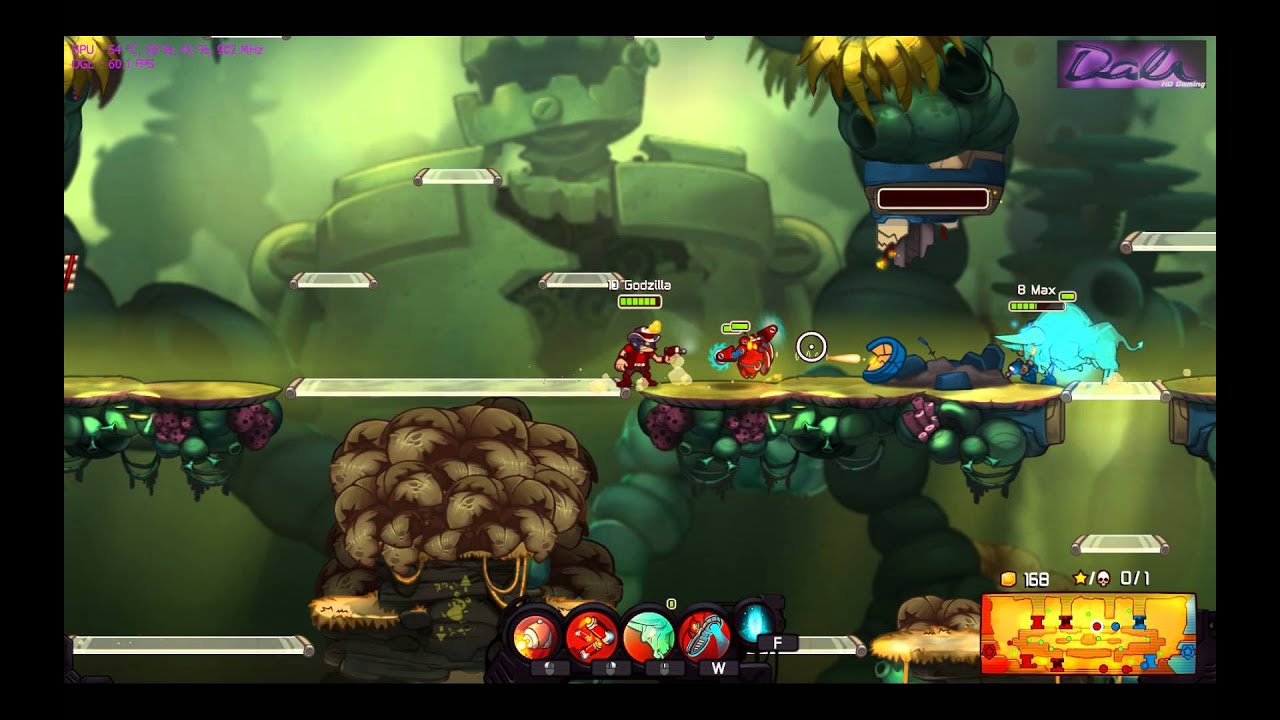 Awesomenauts PC Gameplay HD 1440p