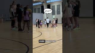 Practice 7 Joke: I Failed  #girlsbasketball #basketball #youthbasketball