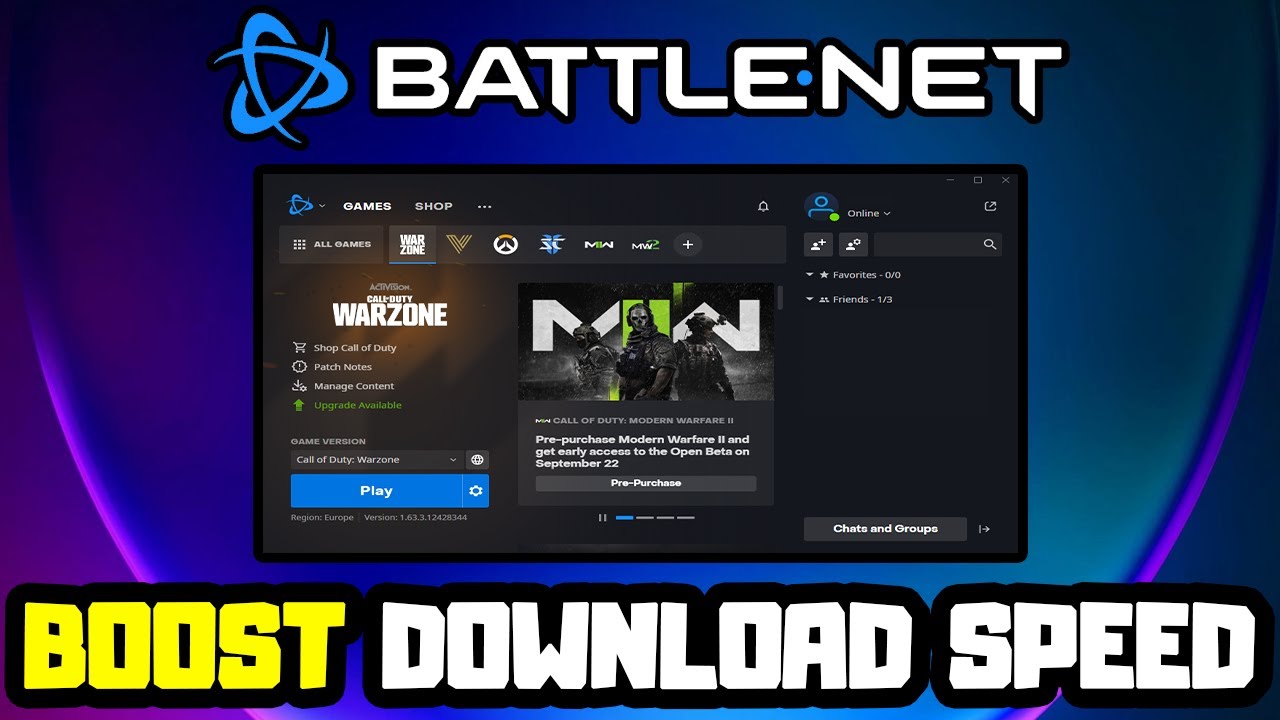 Battle.net – How to Boost Download Speed in Battle.net!