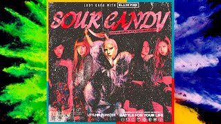 Lady Gaga with Blackpink - Sour Candy (Instrumental With Backing Vocals)