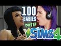 100 BABY CHALLENGE IN THE SIMS 4 | Part 17 (Vampires try to steal my baby)