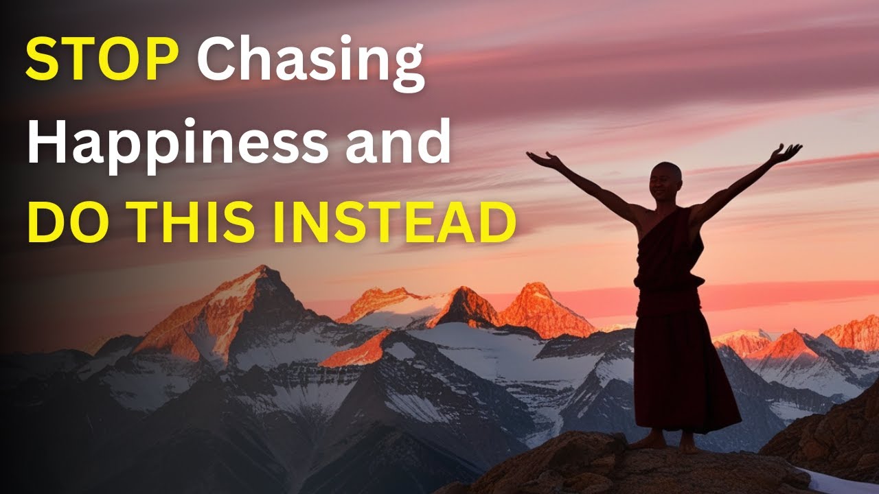 STOP Chasing Happiness and DO THIS INSTEAD YouTube