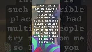 I am very sorry 😔 #internetsafety  #safety #facereveal #sorry