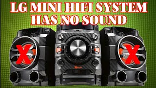 Repairing the LG Mini HiFi System that has no sound when playing #rcelectronicsrepair #hifistereo screenshot 3