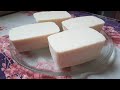 Sabão em barra com Leite de coco e Açúcar 4 ingredientes