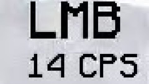 How to normal click 10-14 cps