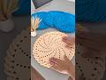 CLICA NO TEXTO ACIMA ⬆️ Sousplat em crochê espiral #crochet