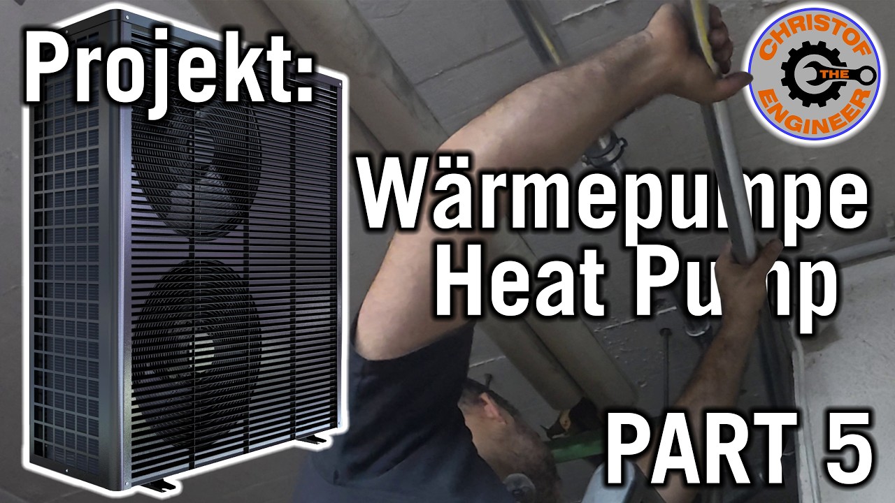Projekt: Wärmepumpe selbst einbauen Teil 5... Noch mehr Rohre und noch mehr Fehler