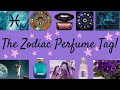 Zodiac Perfume Tag | Pisces Fragrances | Birthstone Flower Personality Type Aquarius Leo Perfumes