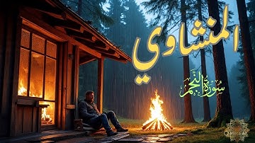 يقراء المنشاوي تخشع القلوب وتبكي العيون من حلاوة القراءن وجمال التلاوة #سورة #النجم