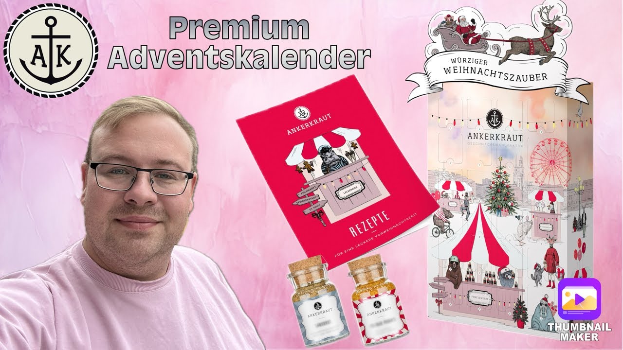 Premium Adventskalender von ANKERKRAUT ⚓️ *Wir packen Ihn aus! | die PÜFFCHENS