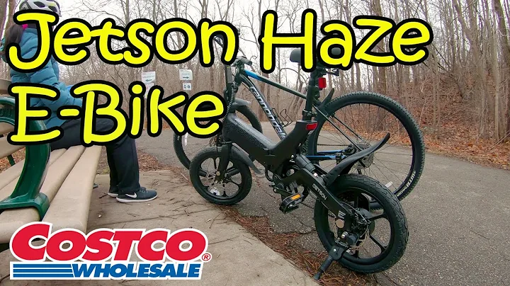 Jetson Haze 16" Folding Electric bike 2022 from Costco vs Cannondale Trail MTB 2019