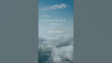 Thumbnail of japanese denim - daniel caesar #cover #japanesedenim #danielcaesar