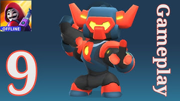 Heroes Strike Offline Gameplay Walkthrough Part 9- DISTROID Is Play {Android iOS} The Monir