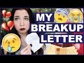 Reading My Breakup Letter