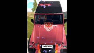 Mahindra Thar 😈 Indian Carsimulator3d Modified Mobile play)Staussong#indiancarsimulator3d#ytshorts
