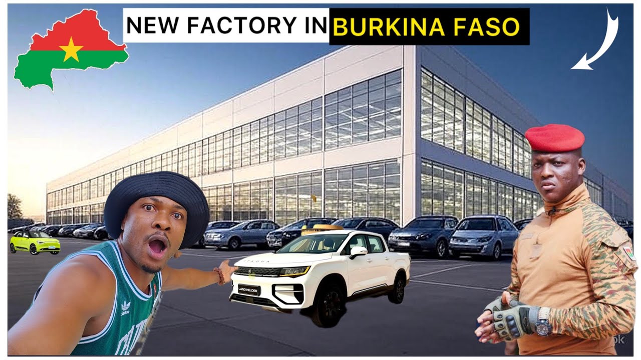 New Electric Car Factory in BURKINA FASO 🇧🇫 Shocks France & America 😳