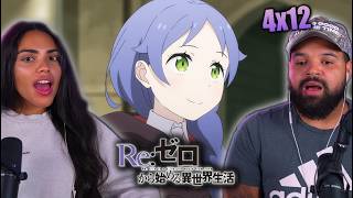 IT WAS HER! Re:ZERO Season 4 Episode 12 Reaction