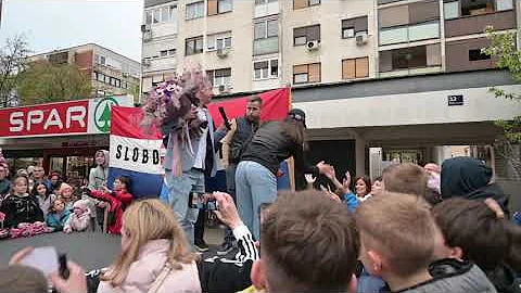 Doček najbolje slalomašice svijeta Zrinke Ljutić u Sloboštini