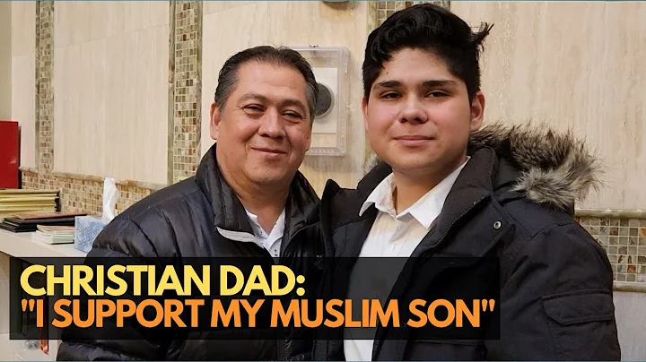 Non-Muslim dad  him  Allahu Akbar!