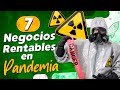 ☢️ 7 Negocios Rentables en Pandemia ⚠️ Negocios en Cuarentena