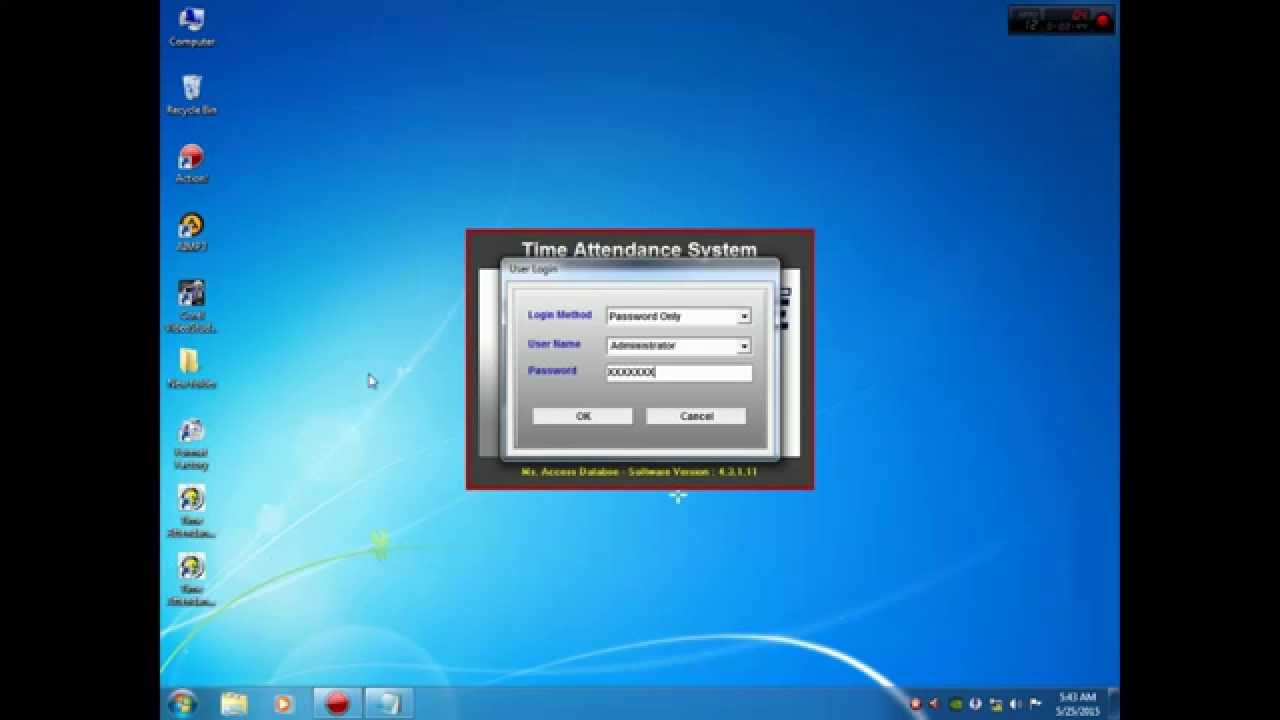 secure time attendance system