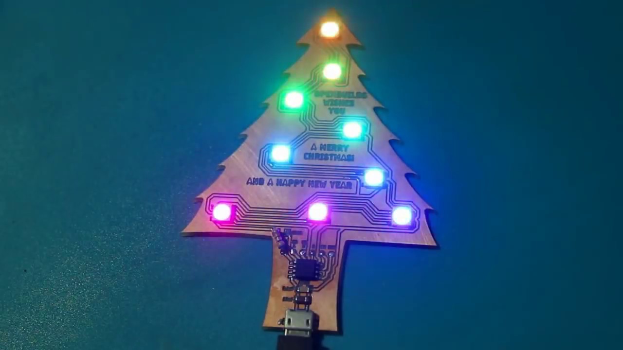 Christmas Tree USB LED Ornament Project YouTube Christmas tree usb led ornament project youtube