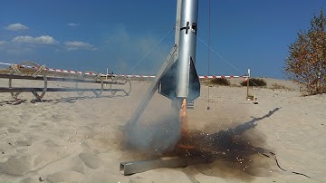 Apogee Zephyr Rocket on Cesaroni Pro38 232H123-14A Motor