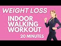 FAT BURNING WALKING AT HOME -  WALKING & TONING HOME EXERCISE -  Indoor  Walking