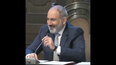 Դինամիկ ո՞նց ա հայերեն. Նիկոլ Փաշինյան