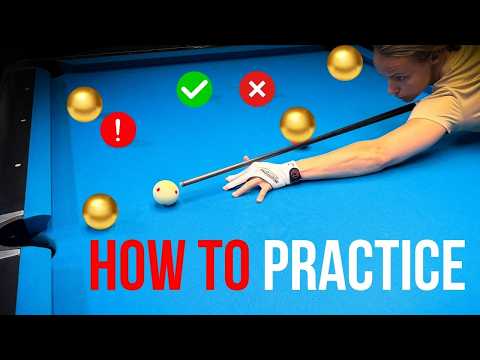 What deliberate Practice looks like in Pool