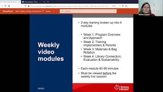 RAR Virtual Coordinator Training Overview 2021