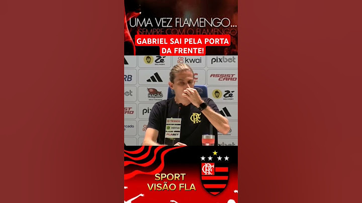 GABRIEL SAI PELA PORTA DA FRENTE!