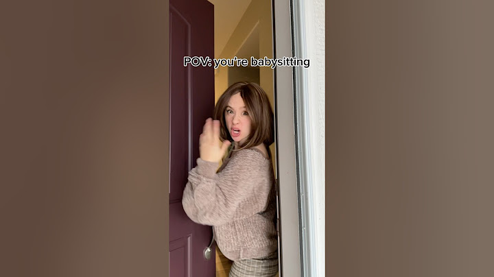 POV: you’re babysitting pt.1