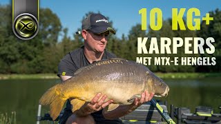 Grote karper 10 kilo plus op de nieuwe Matrix MTX serie hengels / Glen Franssen - YouTube