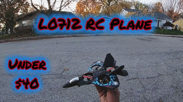 Hongwang L0712 RC Plane Drone Unboxing & Review