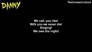 Hollywood Undead - We Own The Night [Lyrics Video]