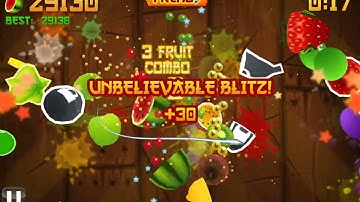 Fruit Ninja Mod v8 Arcade Mode Highscore: 43181