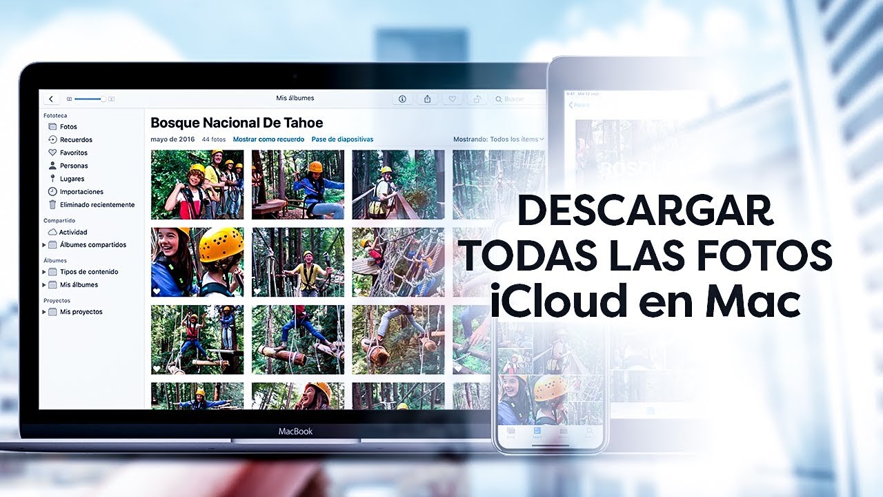 Cómo descargar todas las fotos de iCloud en tu Mac - YouTube